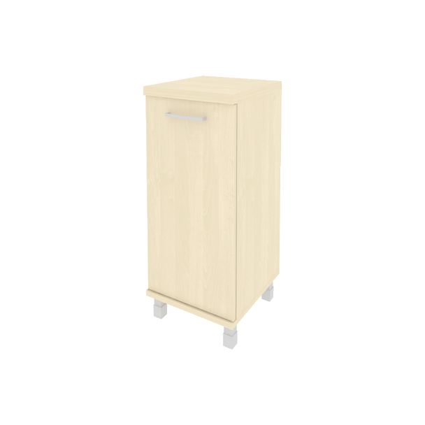 First Шкаф низкий узкий правый KSU-3.1 (R) Клён 401*432*958 - Вид 1