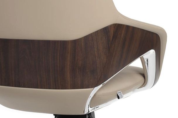 Кресло Aura FK005-A Светло-бежевый - Вид 8