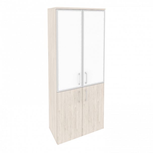 Шкаф "Onix" O.ST-1.2R white/black денвер светлый - Вид 2