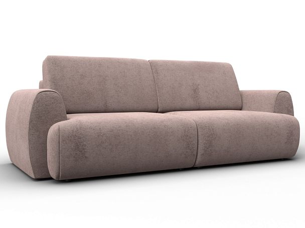 Диван прямой Лига-115 НПБ Велюр бежевый - Вид 1