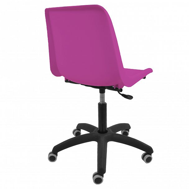 Кресло "Vicenza SW на черной крестовине Somalia" фиолетовый - Вид 2