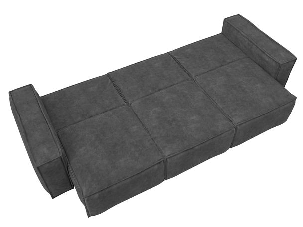 Диван прямой Лига-081 НПБ Лонг Велюр серый - Вид 10