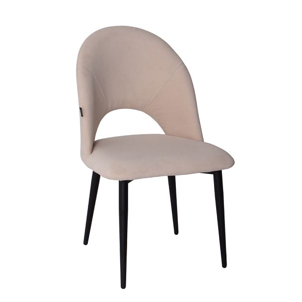 Стул Игнис, велюр Vivaldi 2, ножки металл черный муар - Вид 2