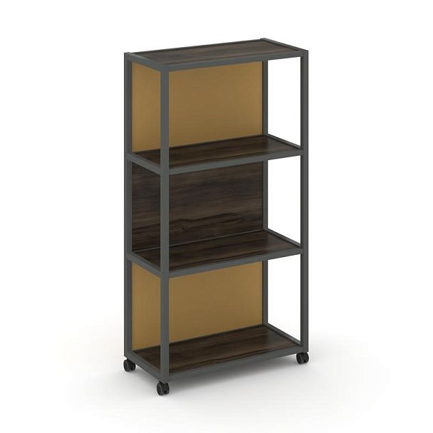 Shelf Mobile Стеллаж 4 уровня 1 секция VR.LT-STK-404.08 Дуб Мали/Металл Антрацит/W-31 800*400*1523 - Вид 1