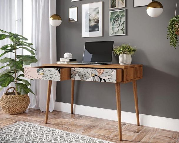 Стол рабочий Berber малый принт 50 арт BB32/Print_50 - Вид 2