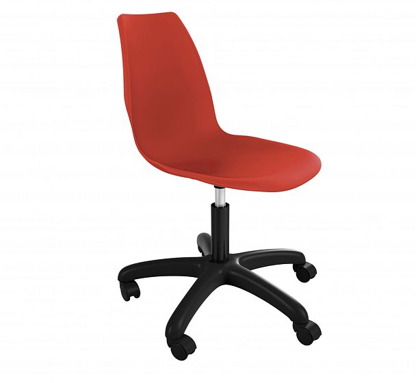 Стул подъемно-поворотный Sheffilton SHT-ST29/S120 красный ral3020/черный муар - Вид 2