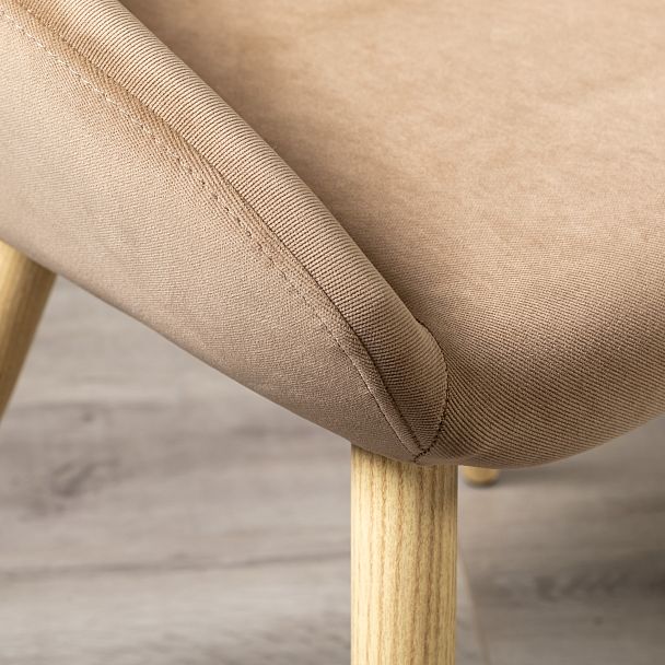 Кресло Kent Diag beige/нат.дуб - Вид 12