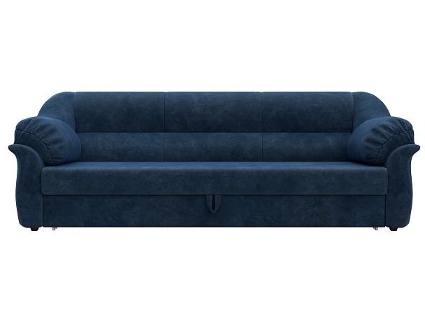 Диван прямой Карнелла Велюр синий - Вид 2