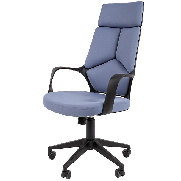 Кресло CHAIRMAN 525, ткань, голубой - Вид 4