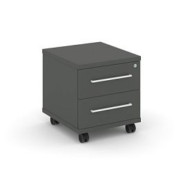 Rift Тумба мобильная усиленная RF.TM-001 Антрацит/Металл Белый 416*460*448 - Фото предпросмотра