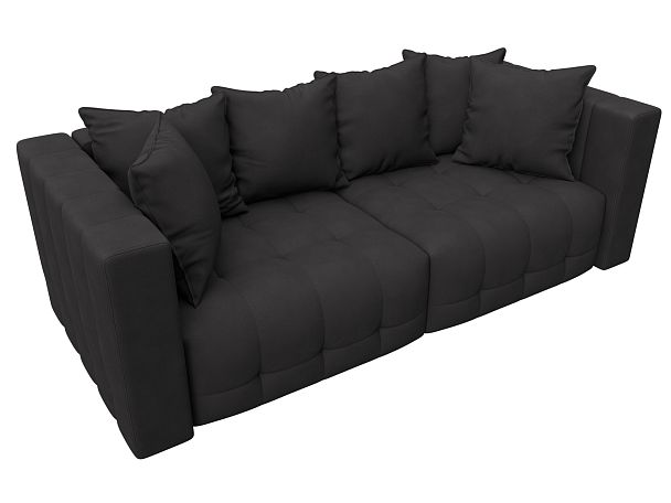 Диван прямой Лига-052 НПБ Замша коричневый - Вид 6