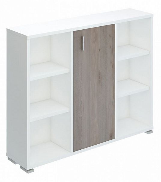 Тумба комбинированная Домино нельсон ПУ-60-2 Белый/Нельсон - Вид 1