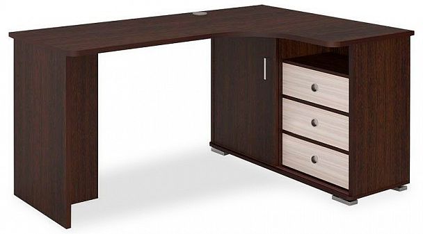 Стол письменный Домино СР-165С Венге/Карамель правый - Вид 1