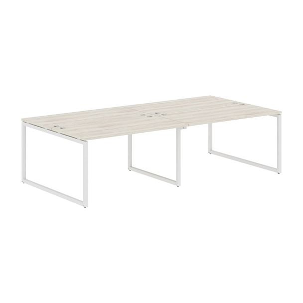 Стол 4-х местный XQWST 2814 Сосна Эдмонт/Белый 2806х1406х750 XTEN-Q - Вид 1
