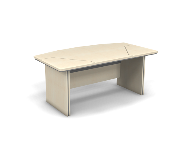 Стол руководителя прямой 1800 Берлин Береза Майнау СР.В 18 - Вид 1