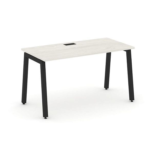 Стайл Проджект Стол письменный SN-5A.SP-002 Дуб Наварра/Металл Черный 1180*600*750 - Вид 1