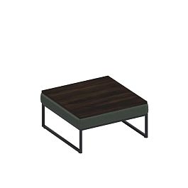 Журнальный стол, дуб ристретто Мейджик / Magic Mg/table ткань зелёная AU 13 - Фото предпросмотра