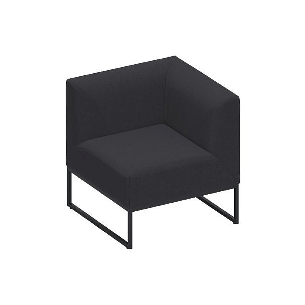 Секция угловая Мейджик / Magic Mg/ygl ткань чёрная AU 21 - Вид 1