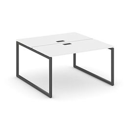 Стайл Проджект Рабочая станция 2-х сторон. SN-4O.DRS-001 Белый/Металл Антрацит 980*1232*750 - Фото предпросмотра