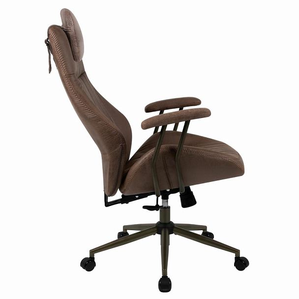 Кресло BRABIX PREMIUM "Arizona EX-573", синхромеханизм, искусственная замша, коричневый, 532944 - Вид 8