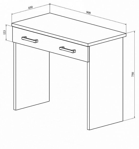 Стол туалетный Виктория ВИ-51 - Вид 5