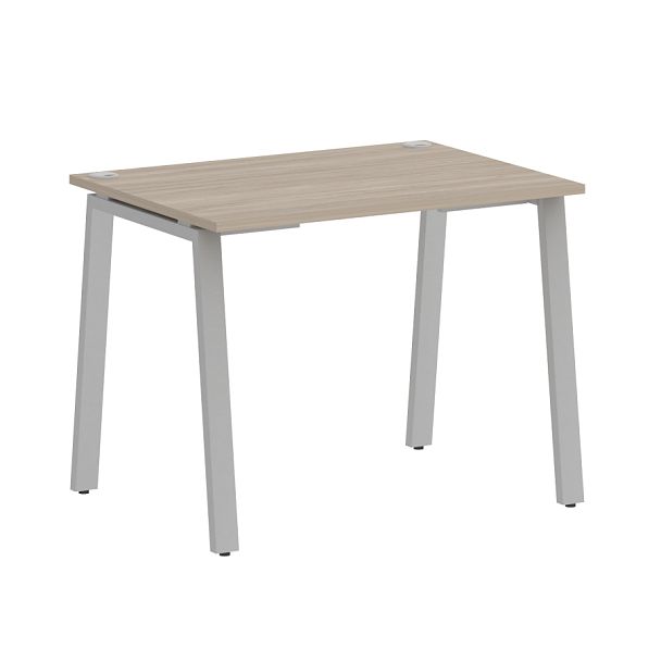 Home Office Стол письменный VR.SP-3-98.A Дуб аттик/Серый металл 980*720*750 - Вид 1