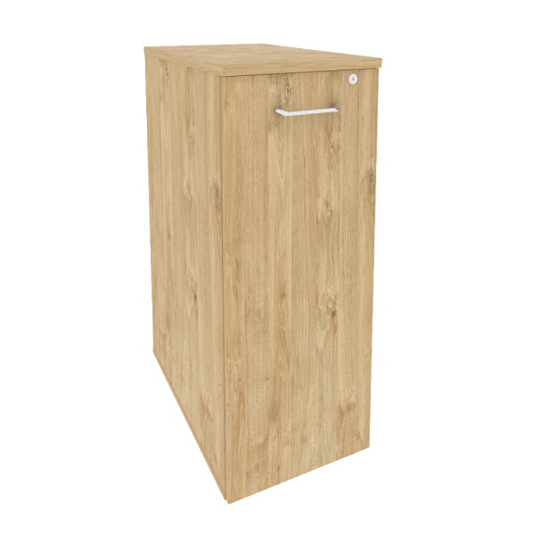 Onix Тумба высокая выдвижная приставная/опораная O.VTPO-7 Тиквуд светлый 432*720*1120 - Вид 1