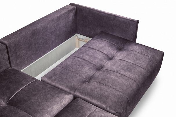 Мягкий угол "Чилетти" Long фиолетовый - Вид 7