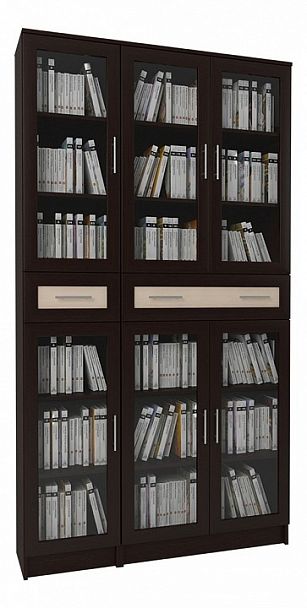 Шкаф книжный Мебелайн-20 - Вид 1