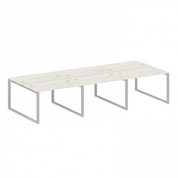 Рабочая станция "Metal System" БО.СМ-6.2 дуб наварра/серый - Вид 1