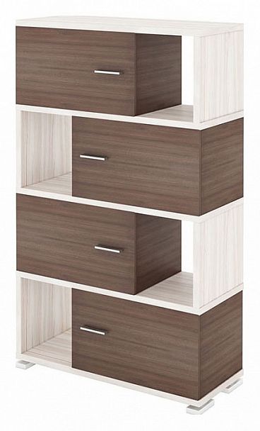 Тумба комбинированная СБ-30/4 Карамель/Шамони - Вид 1