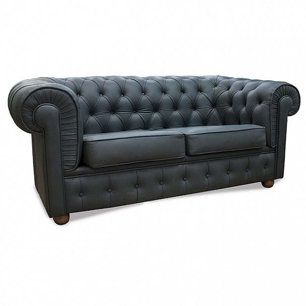 Диван "Крофорд 2Р" нат.кожа - Вид 1