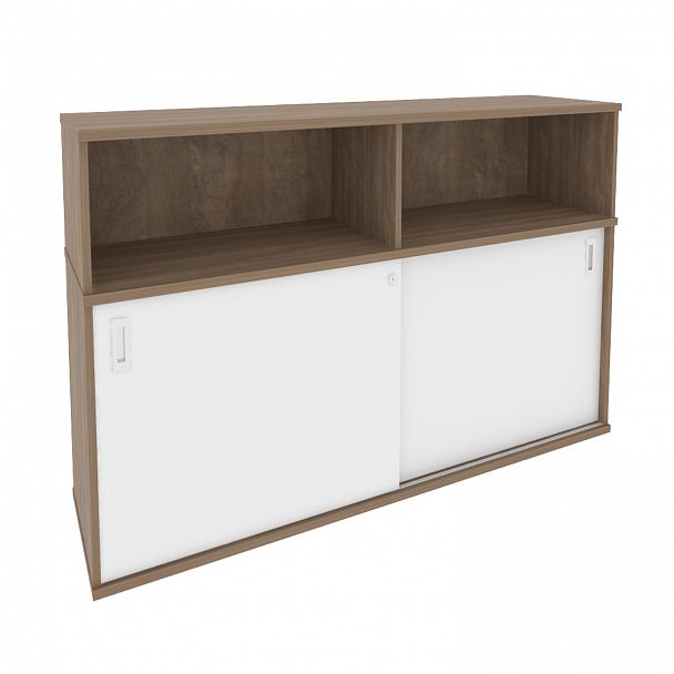 Шкаф-купе "Onix" O.SHKO-2.8 T дуб аризона/белый - Вид 1