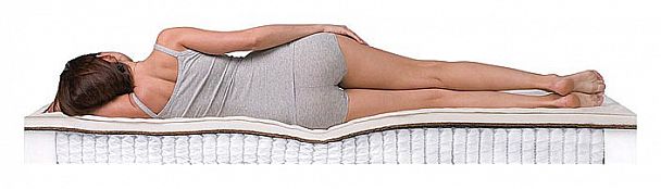 Матрас полутораспальный SleepDream Medium S-1000 2000x1200 - Вид 4