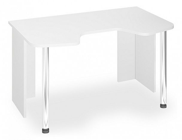 Стол компьютерный Домино Лайт СКЛ-Игр140 Белый - Вид 1