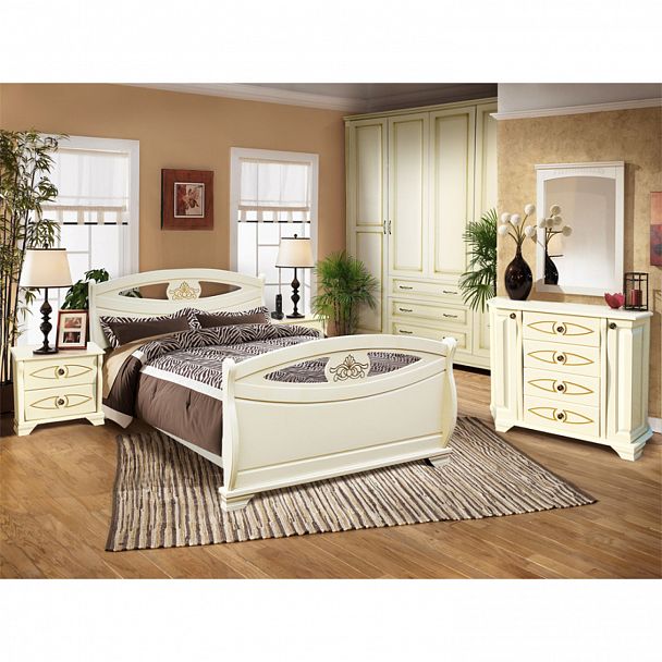 Кровать "Делиз 90" береза - Вид 3