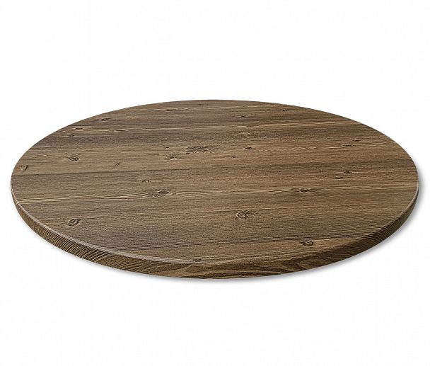 Стол SHT-TU7-1/70 МДФ коричн.муар(цинк)/черный/орех светлый - Вид 3