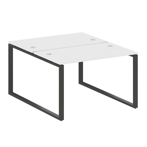 Metal System Р. ст. на О-образном м/к БО.РАС-СП-2.2 Белый/Антрацит металл 1200*1475*750 - Вид 1