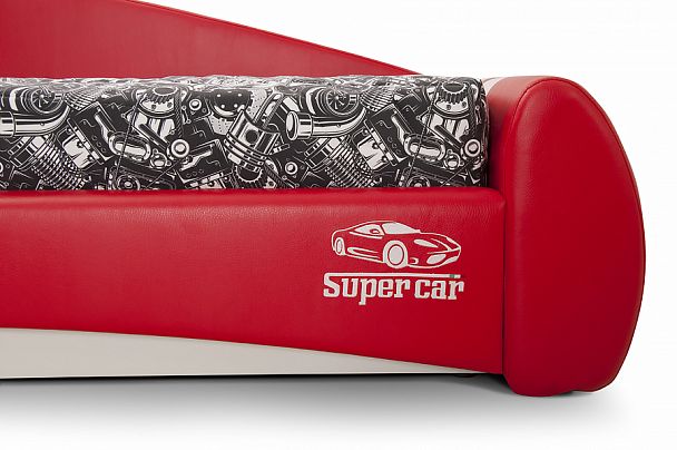 Кровать "Формула" красный - Вид 4