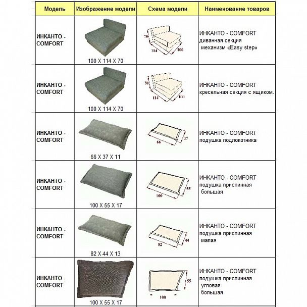Угловой диван "Инканто" - Вид 3