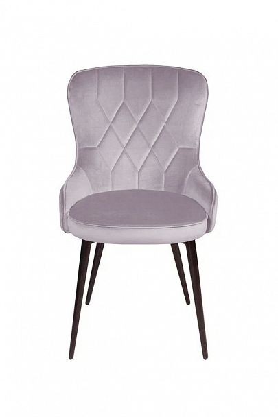 Стул Leonardo, бархат светло-серый 26 - Вид 2