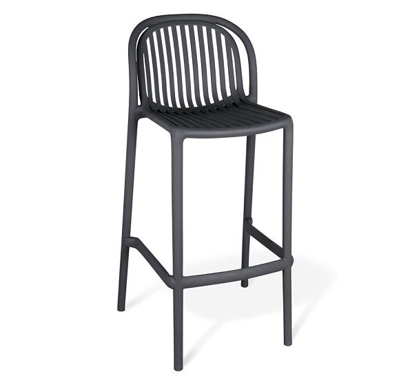 Стул барный Sheffilton SHT-S182-1 серый - Вид 1