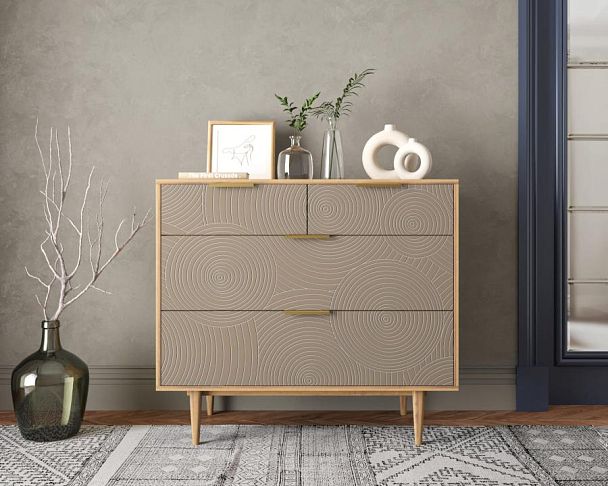 Комод с четыремя ящиками Line R22/beige - Вид 4