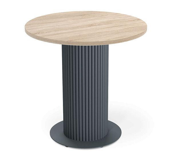 Стол Sheffilton SHT-TU69/TT 80 ЛДСП антрацит/дуб сонома - Вид 2