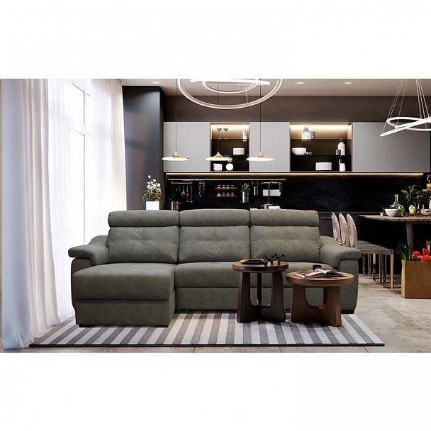 Угловой диван "Палермо" 2 с оттоманкой - Вид 5