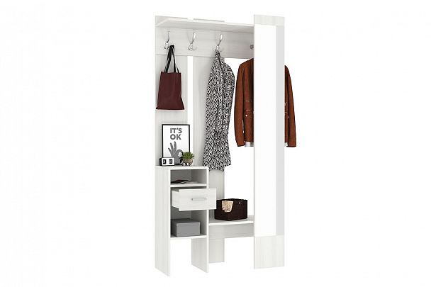 Прихожая Агата PR-0027.1747 белый рамух - Вид 3