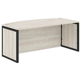 Стол руководителя XQPET 189H Сосна Эдмонт/Антрацит 1800х914х750 XTEN-QP - Фото предпросмотра