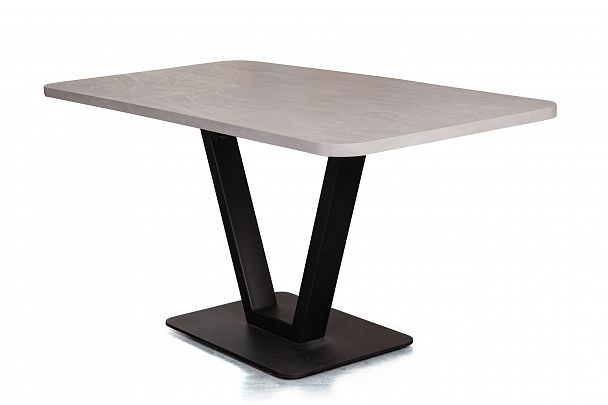 Стол Forvard раздвижной (120+40) цемент светлый - Вид 9