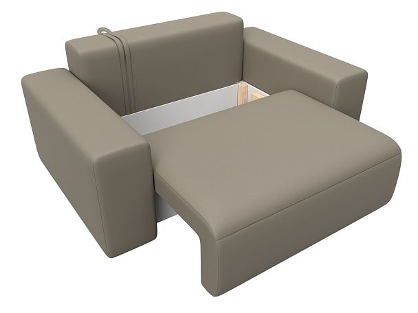 Кресло Лига-036 НПБ Экокожа бежевый - Вид 7