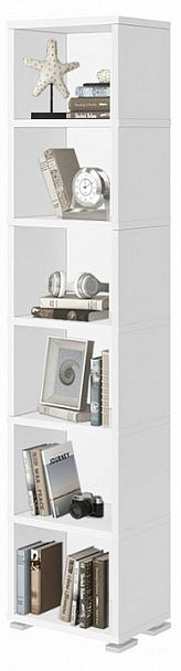 Стеллаж-колонка Домино СБ-15/6 Белый - Вид 2